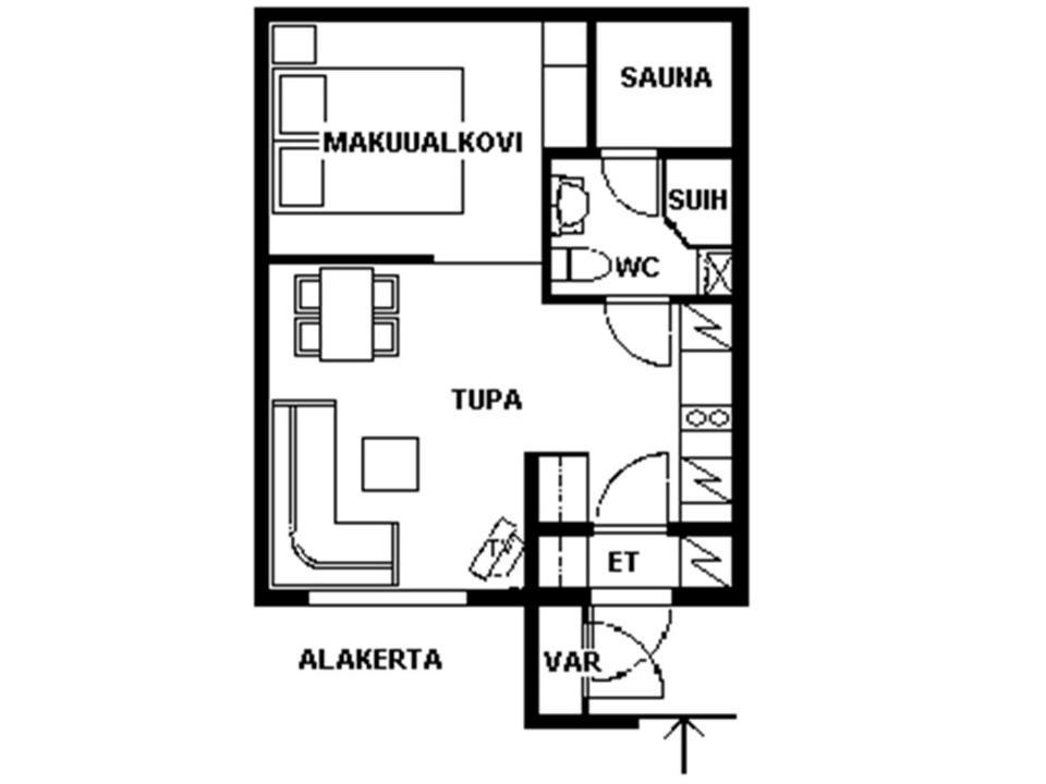 Roehkoestar 107 Apartment Akaslompolo Exterior photo